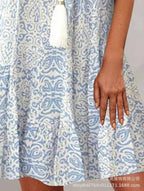 Coastal Escape Printed Shift Dress