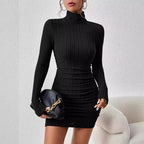 Hold Me Close Ribbed Bodycon Mini Dress