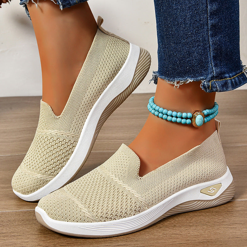 Easy Stride Knit Loafers