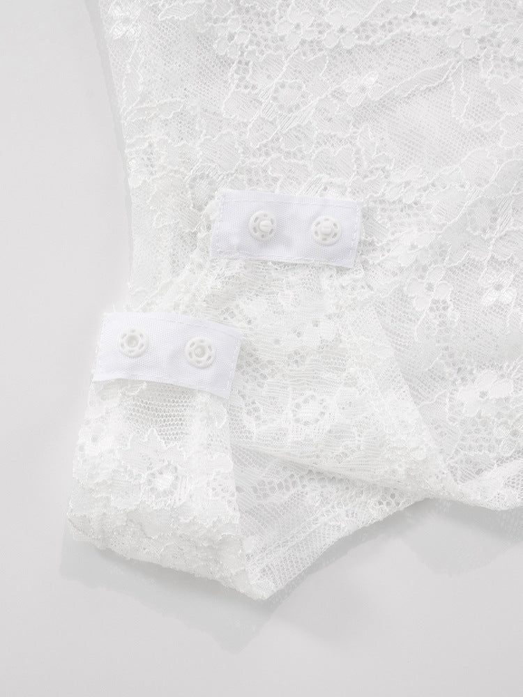After Hours Lace-Waist Maxi Dress