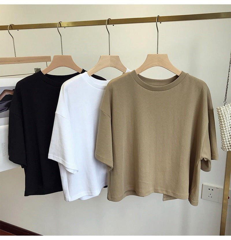 Open Secret Cut-Out Back Tee