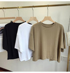 Open Secret Cut-Out Back Tee