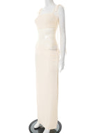 After Hours Lace-Waist Maxi Dress