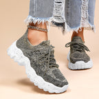 Easy Rhythm Knit Trainers