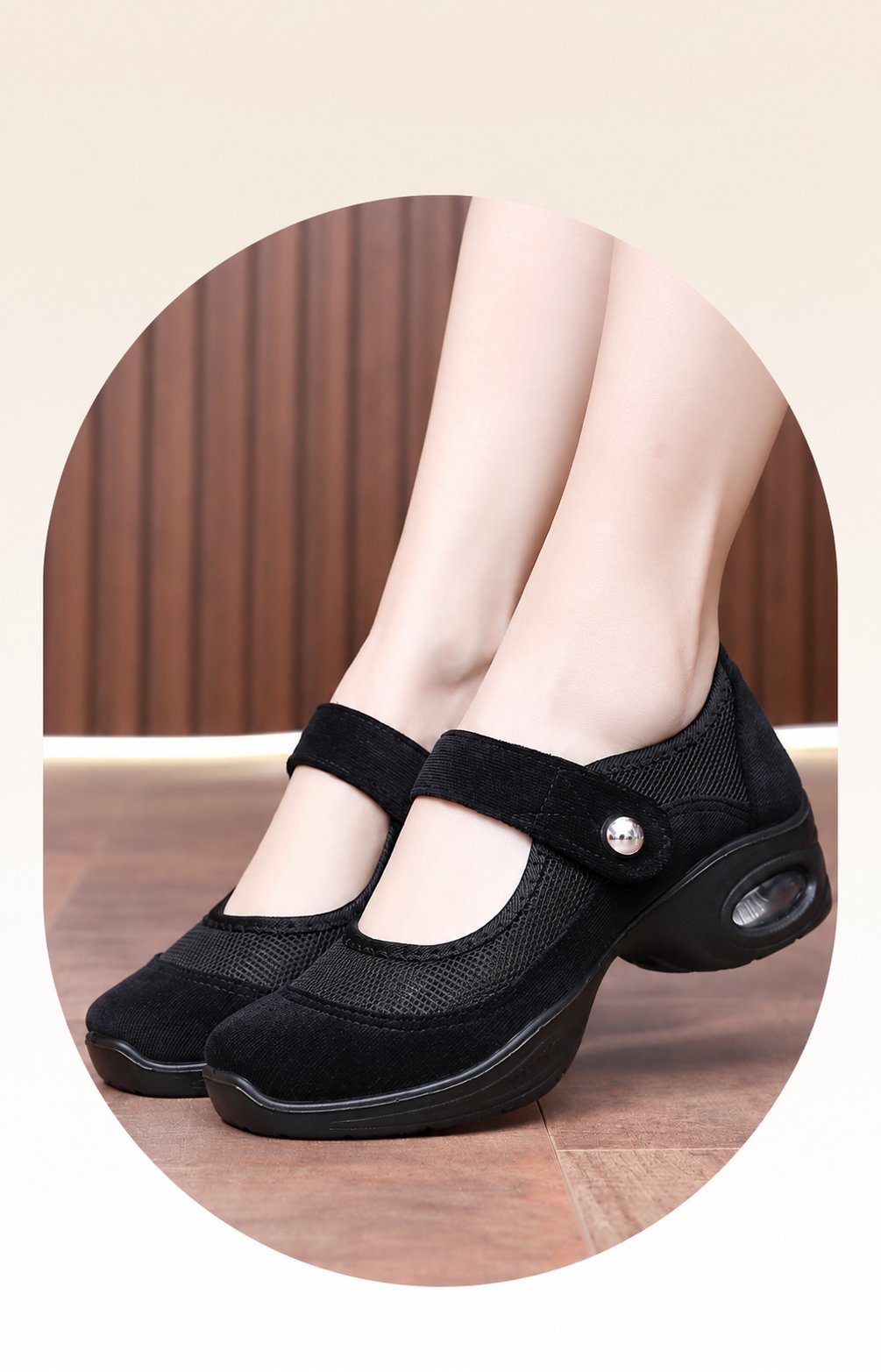 Moving Grace Mesh Mary Janes