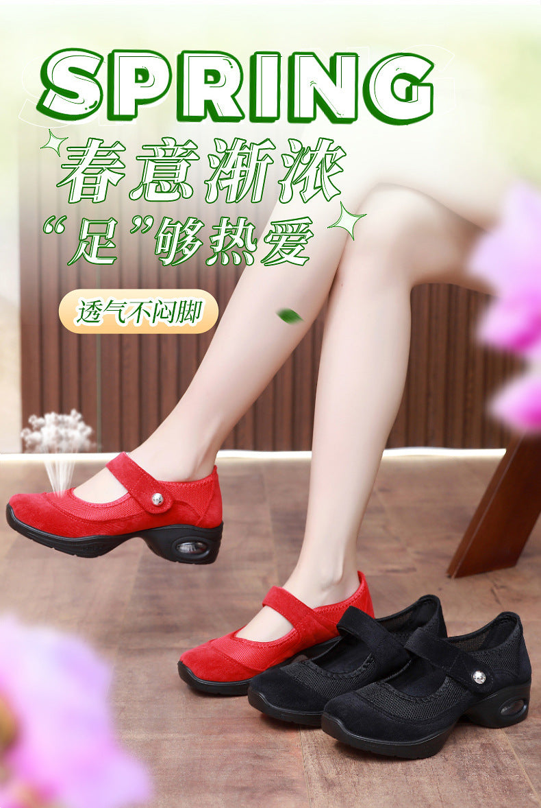 Moving Grace Mesh Mary Janes