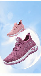 Rose Pace Lace-Up Trainers