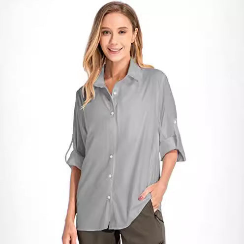 Off Duty Roll-Sleeve Shirt