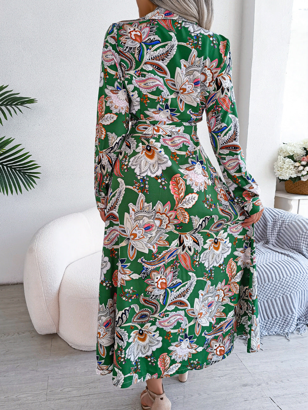 Wanderlust Paisley Shirt Dress