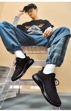 Off-Duty Knit Trainers