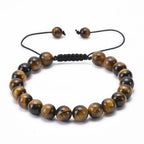 Ember Tiger's Eye Beaded Bracelet