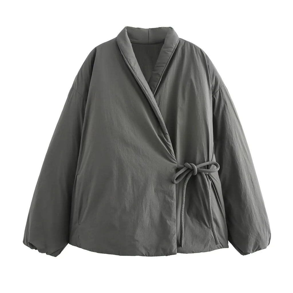 Allure Padded Wrap Jacket