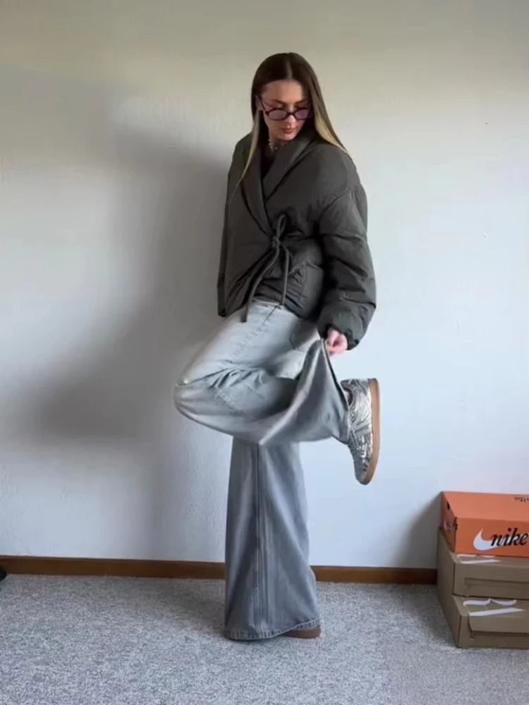 Allure Padded Wrap Jacket