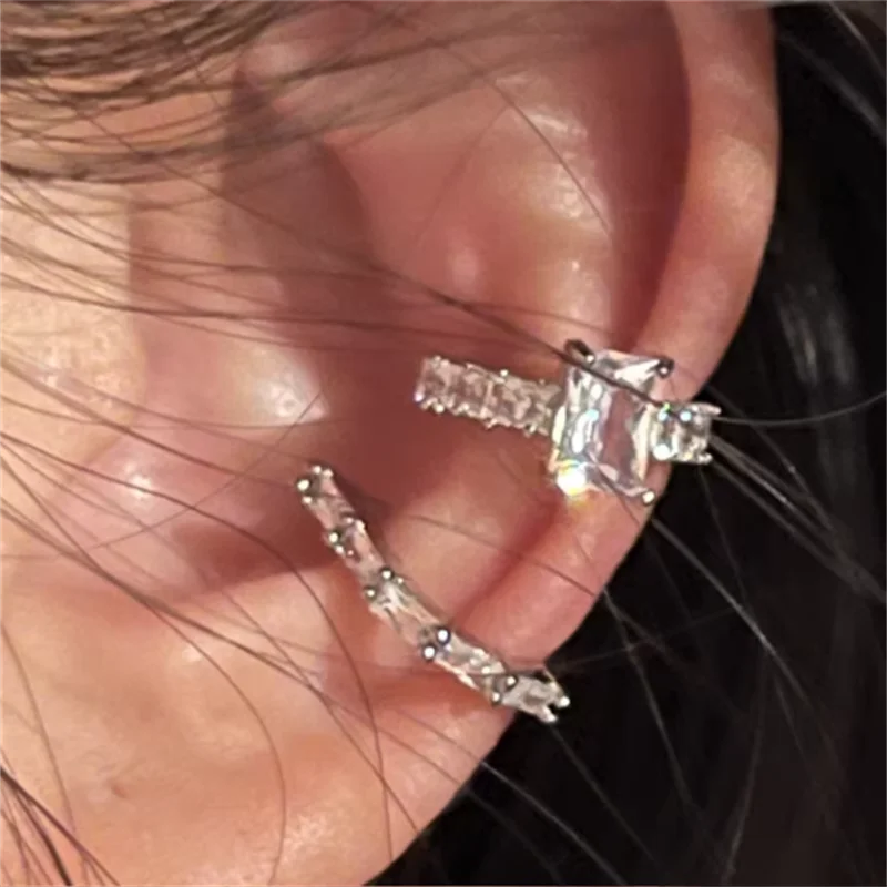 Starlight Baguette Crystal Ear Cuff