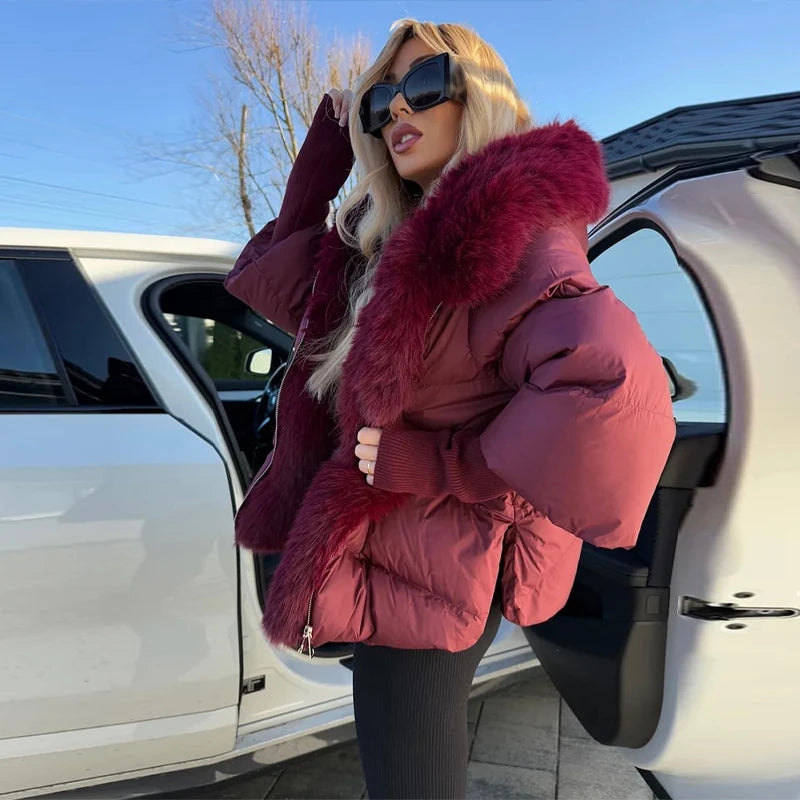 Vixen Faux-Fur Puffer Jacket