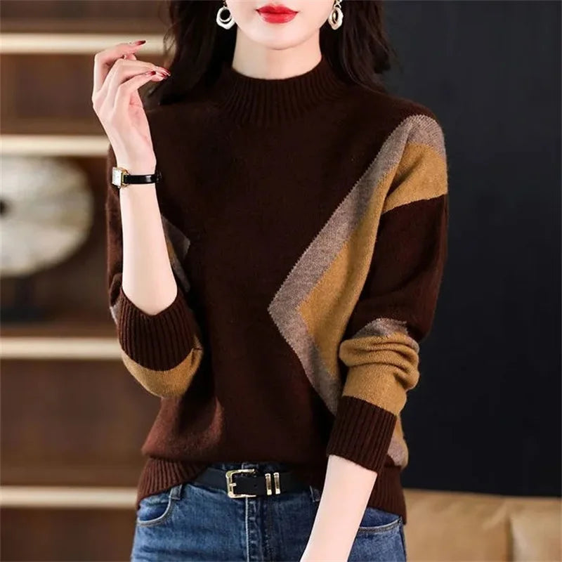 Modern Muse Colour-Block Sweater