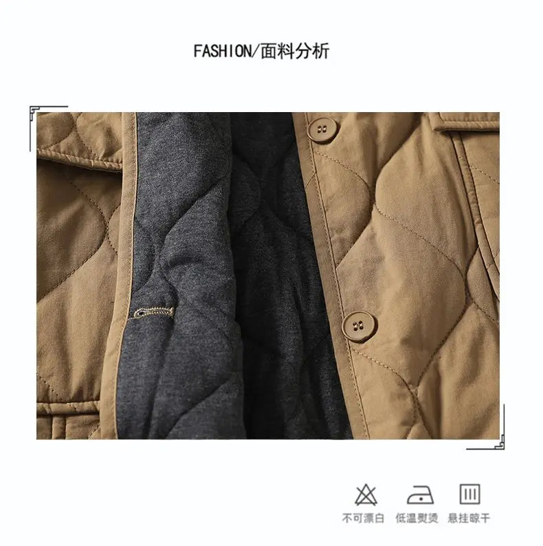 Empress Quilted Long Coat