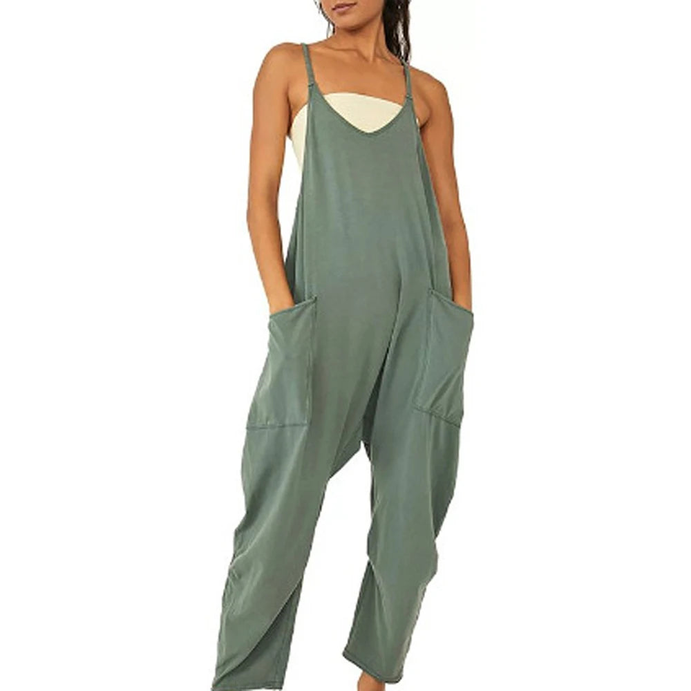 Free Spirit Relaxed Pocket Jumpsuit