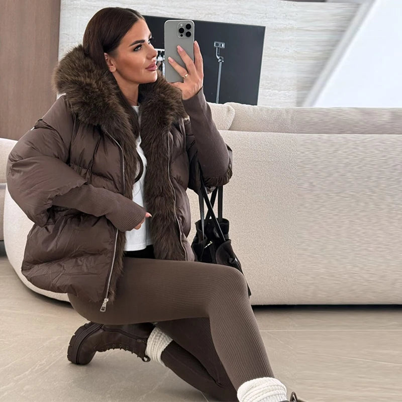 Vixen Faux-Fur Puffer Jacket