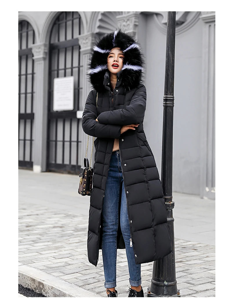 Glacier Long Quilted Coat