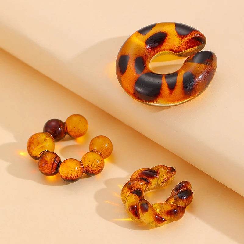 Muse Sculptural Ear Cuff Set