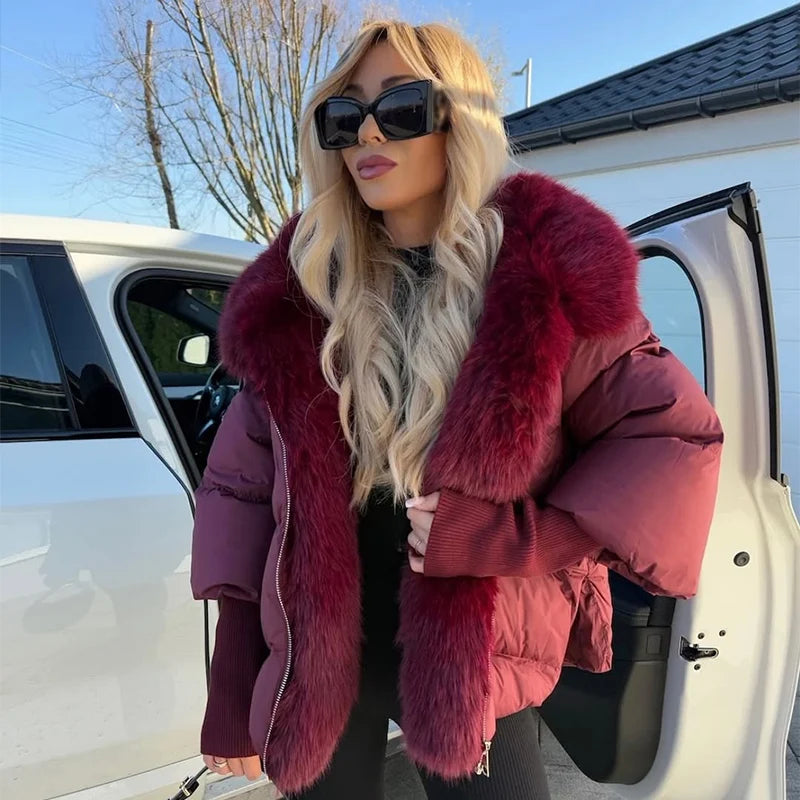 Vixen Faux-Fur Puffer Jacket