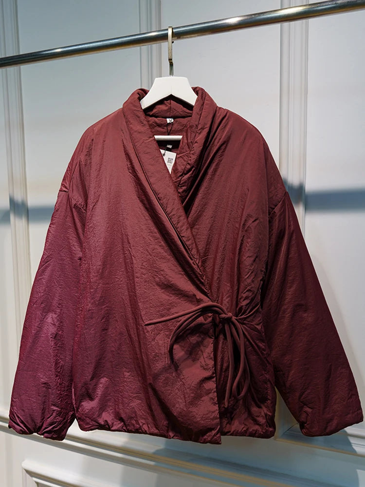 Allure Padded Wrap Jacket