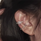 Starlight Baguette Crystal Ear Cuff