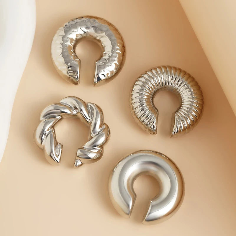 Muse Sculptural Ear Cuff Set