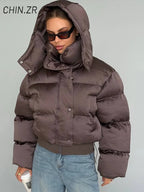Maverick Detachable-Hood Puffer