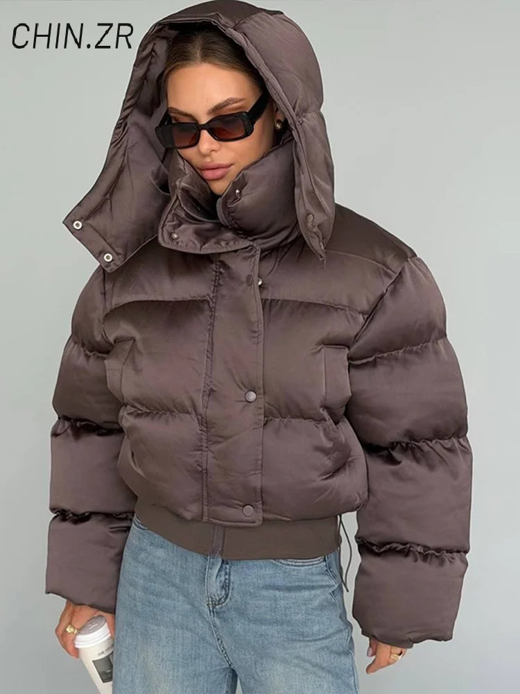 Maverick Detachable-Hood Puffer