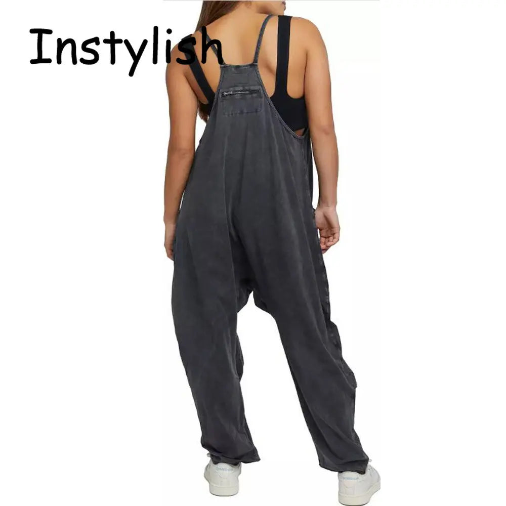 Free Spirit Relaxed Pocket Jumpsuit