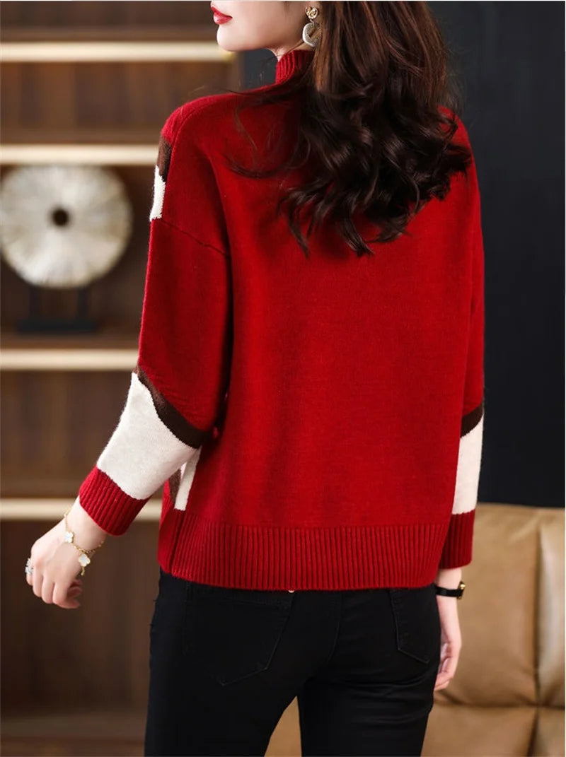 Modern Muse Colour-Block Sweater