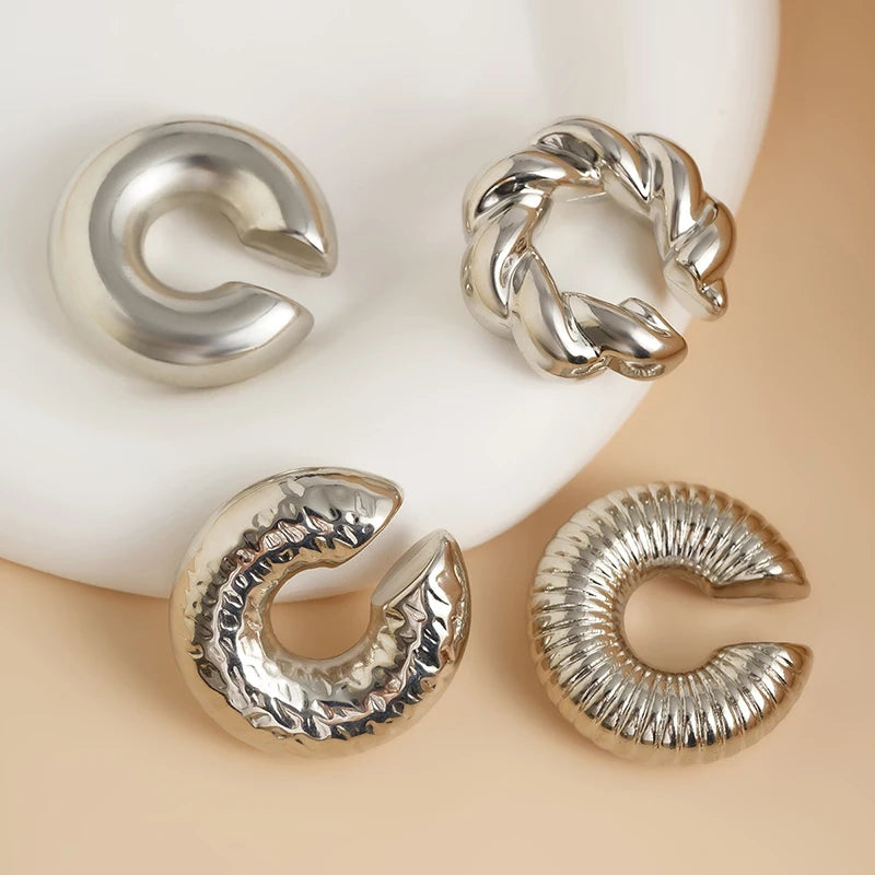 Muse Sculptural Ear Cuff Set