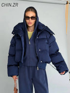 Maverick Detachable-Hood Puffer