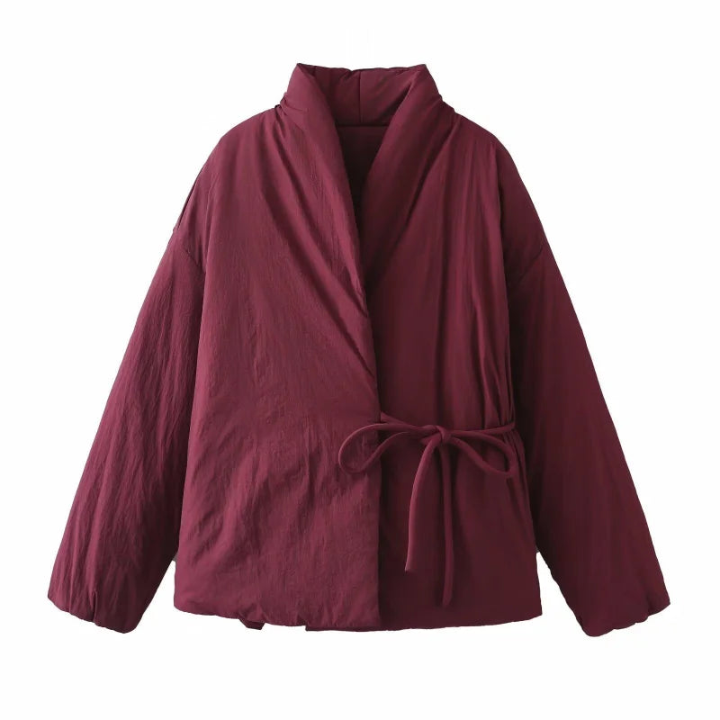 Allure Padded Wrap Jacket