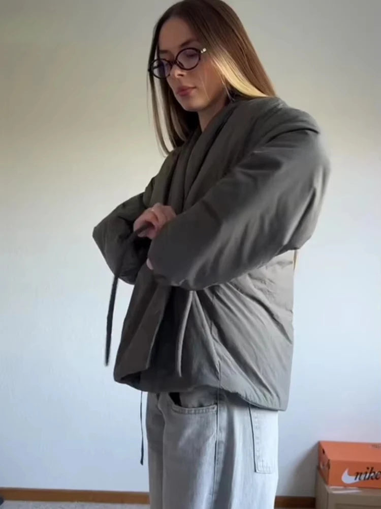 Allure Padded Wrap Jacket