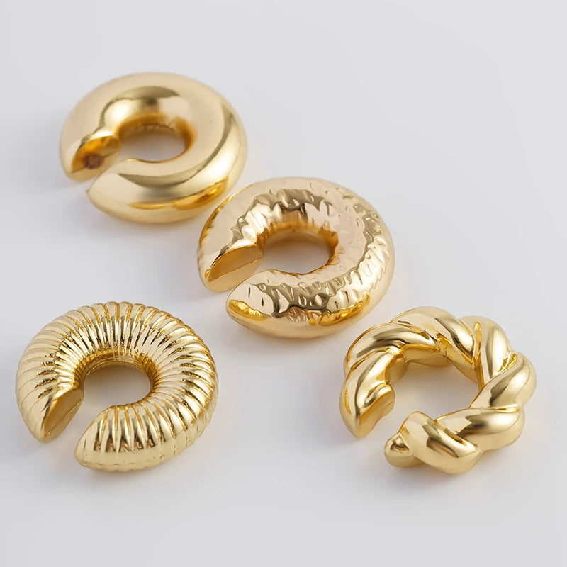 Muse Sculptural Ear Cuff Set