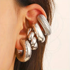Muse Sculptural Ear Cuff Set