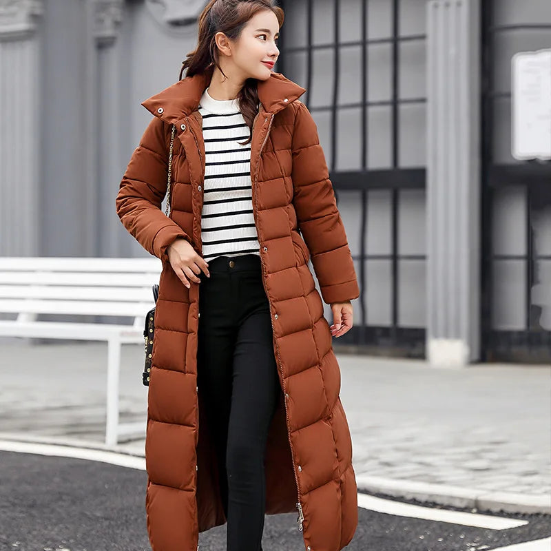 Glacier Long Quilted Coat
