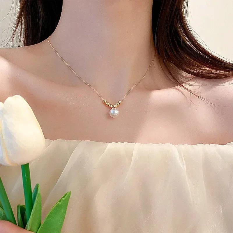 Cascade Teardrop Lariat Necklace