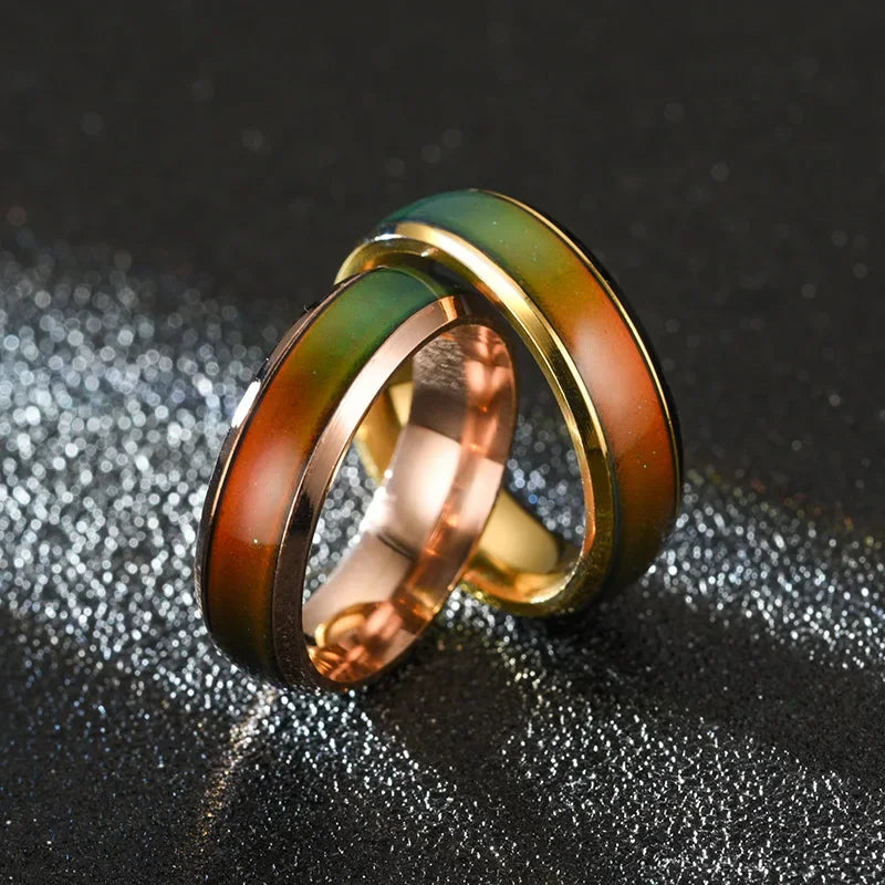Anillo del humor que cambia de color Aura