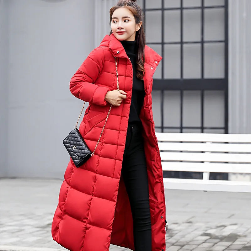 Glacier Long Quilted Coat
