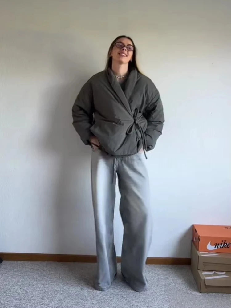 Allure Padded Wrap Jacket