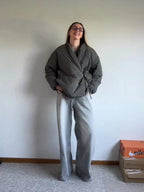 Allure Padded Wrap Jacket