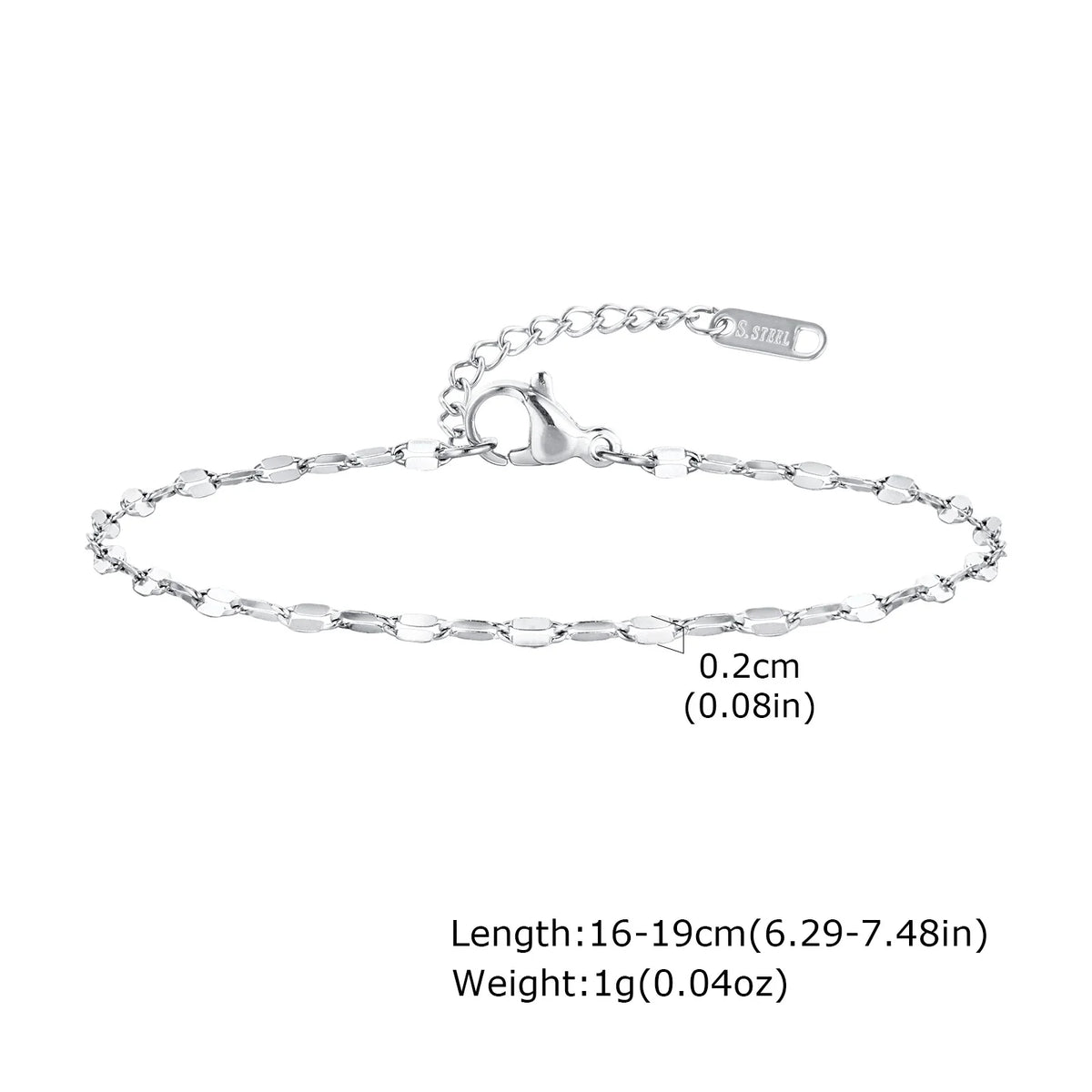 Liquid Silver-Tone Layering Bracelet