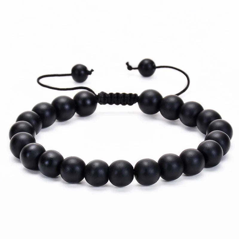 Ember Tiger's Eye Beaded Bracelet