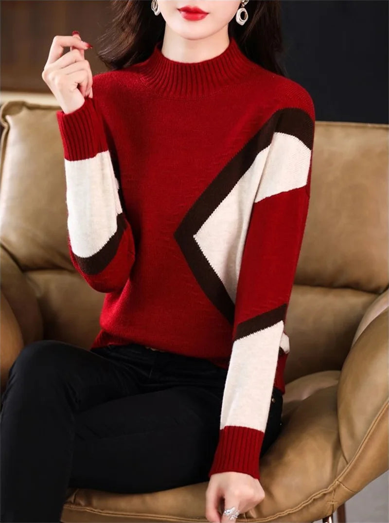 Modern Muse Colour-Block Sweater