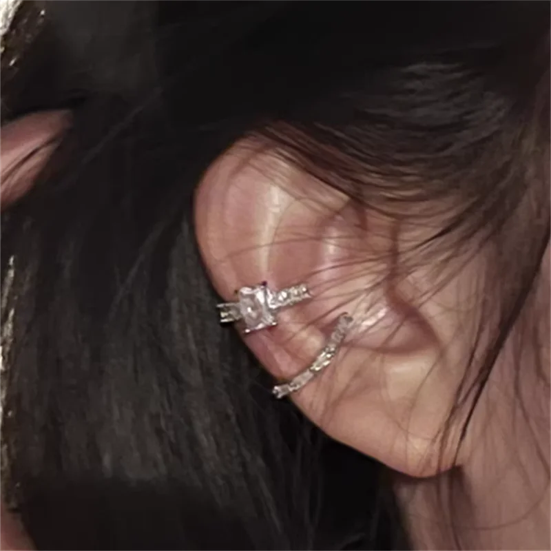 Starlight Baguette Crystal Ear Cuff