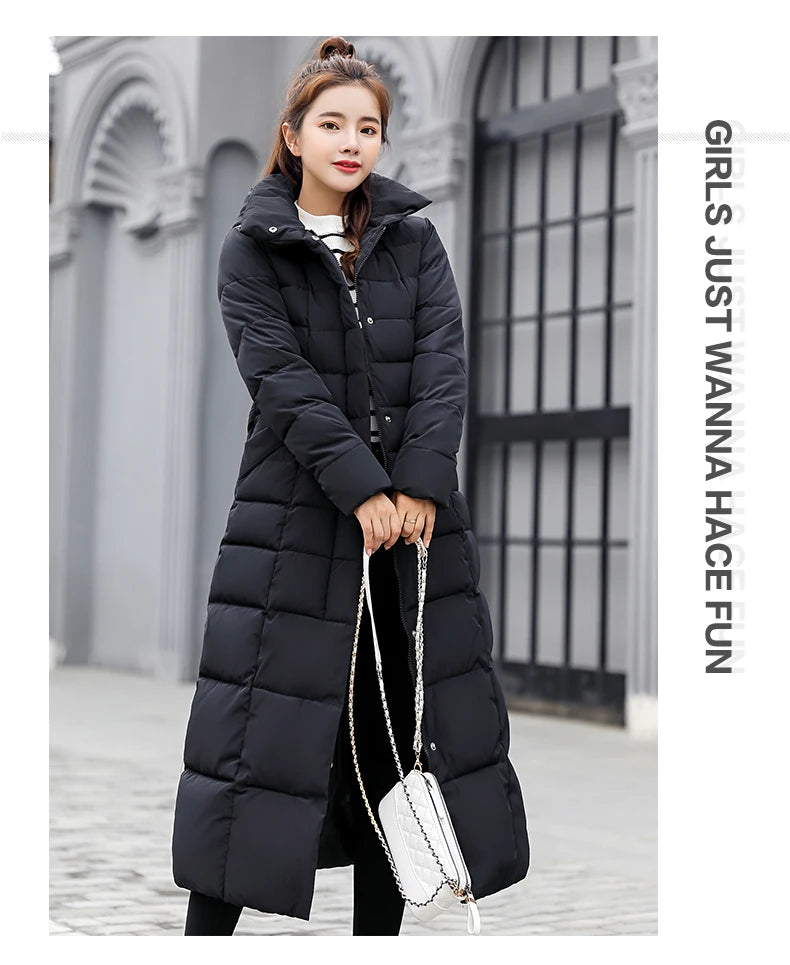 Glacier Long Quilted Coat